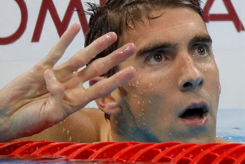 Michael Phelps lleva ganando el 200 estilos durante cuatro ediciones olímpicas.