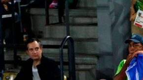 Los boricuas en la tribuna del complejo de tenis de Río 2016 apoyaron hasta el último punto a Mónica Puig.