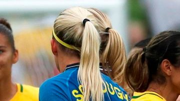 Brasil no pudo ante Suecia. Marta es la imagen de la decepción de un país entero en Río 2016.