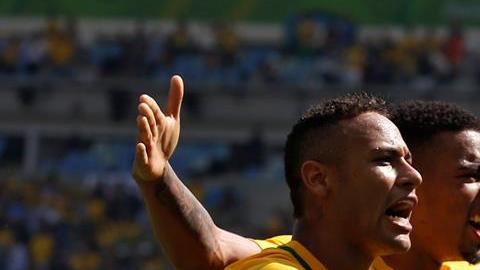 Neymar abrió y cerró la goleada para Brasil sobre Honduras.