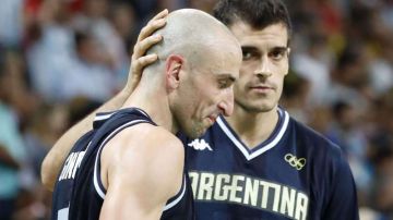 Manu Ginobili y su profunda tristeza tras ser eliminada la Argentina de Río 2016.