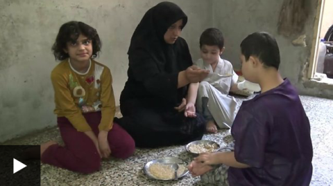 Lamentable situación de la población civil