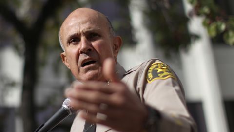 Lee Baca, exjefe del Departamento del Sheriff del condado de Los Ángeles. /GETTY