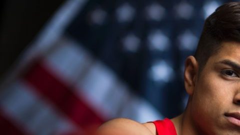 Carlos Balderas, de Santa María, California, defiende el honor de EEUU y México en el boxeo olímpico.