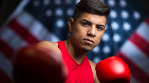 Carlos Balderas, de Santa María, California, defiende el honor de EEUU y México en el boxeo olímpico.