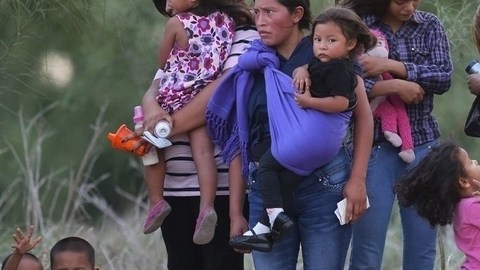 Familias en la frontera.