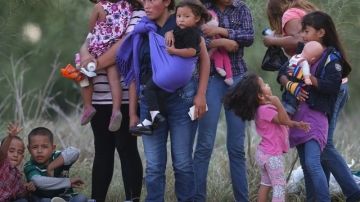 Familias en la frontera.