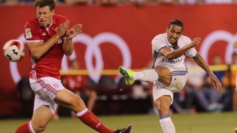 Danilo y su tiro magistral en la cancha del MetLife.