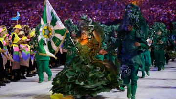 Ceremonia inaugual de los Juegos Olímpicos de Río 2016.