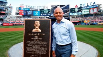 Mariano Rivera, inmortal Yankee en Monuments Park.