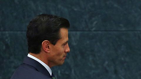 Enrique Peña Nieto y Donald Trump.