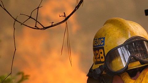 Imagen genérica de incendio.