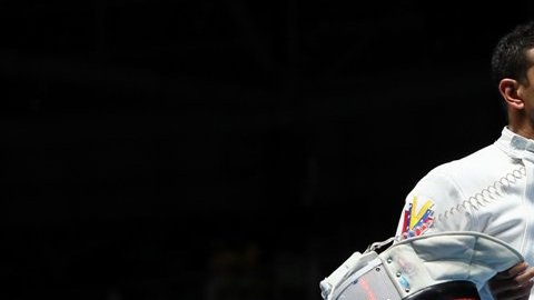 Rubén Limardo no pudo refrendar para Venezuela el título olímpico en esgrima ganado hace cuatro años en Londres.