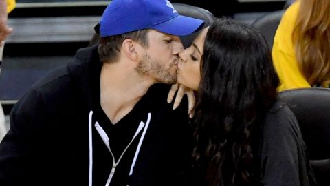 Ashton Kutcher y Mila Kunis