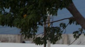 Policías vigilan una carretera en Puerto Vallarta, Jalisco.