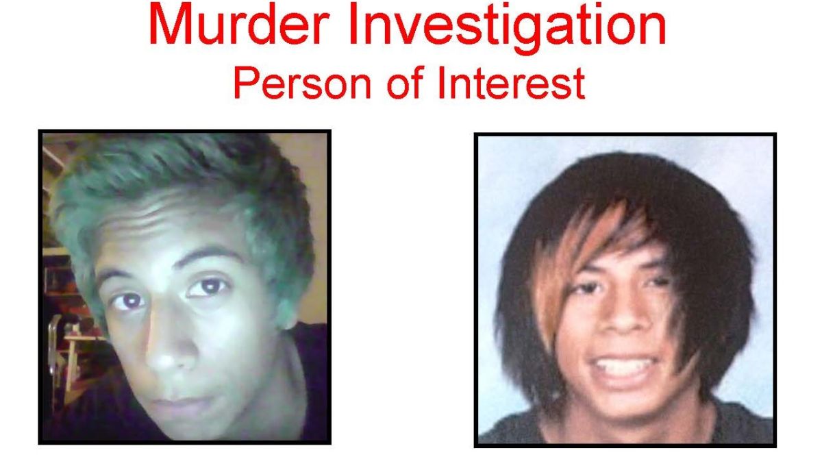 Rory Murga, de 17 años, es considerado persona de interés en la muerte de Elena Moore.