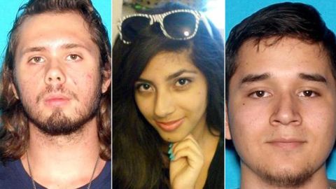 Kasey Vance (izquierda), Samantha Ornelas (centro) y Daniel Gamboa (derecha) dijeron que visitarían el Bosque Nacional Ángeles.