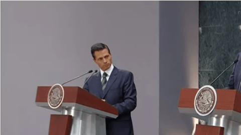 Enrique Peña Nieto y Donald Trump.