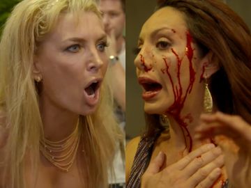 Sandra Vidal y Victoria del Rosal llegaron a los golpes en "Rica Famosa Latina"