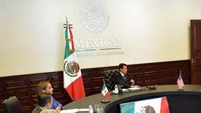 En su visita a México, los legisladores californianos expresaron su rechazo a la política de Trump.