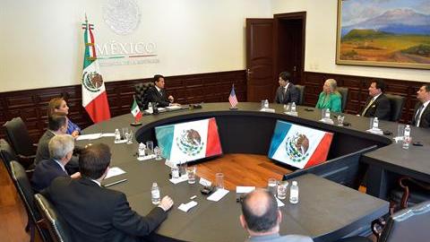 En su visita a México, los legisladores californianos expresaron su rechazo a la política de Trump.