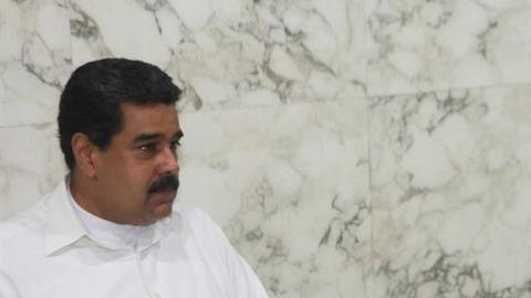 Nicolás Maduro y John Kerry