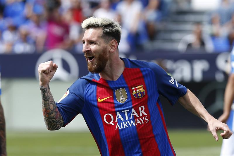Lionel Messi hizo doblete en el triunfo del Barcelona 5-1 sobre Leganés.