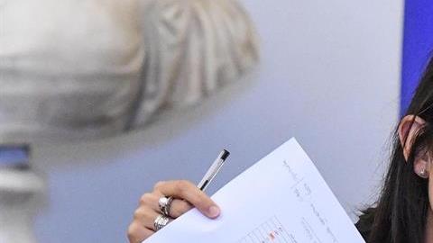 La alcaldesa de Roma, Virginia Raggi.