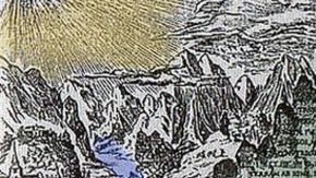 Dicen que estaba escrita en esmeralda o cristal o roca verde. Así se la imaginó en el siglo XVII el físico, alquimista y filósofo hermético alemán Heinrich Khunrath.