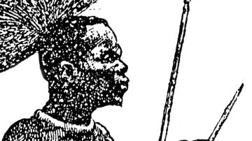 Imagen de los Betchuanas, guerreros africanos
Image caption
El Negro fue un guerrero africano que después de su muerte en 1830 fue llevado por un comerciante francés a Europa donde se convirtió en una especie de trofeo de caza.