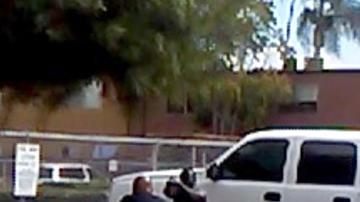 Una foto difundida por la Policía de El Cajón del tiroteo.