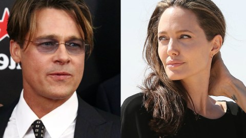 Brad Pitt y Angelina Jolie.