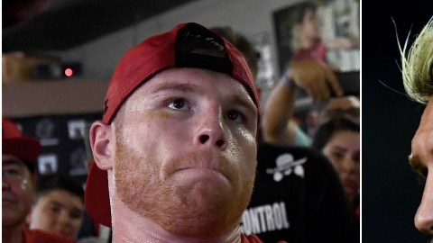 Canelo Álvarez y Lio Messi, dos barbudos deportistas de elite.