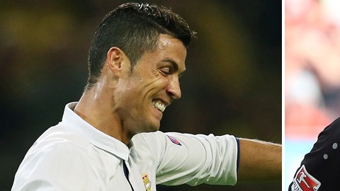 Cristiano Ronaldo y Chicharito