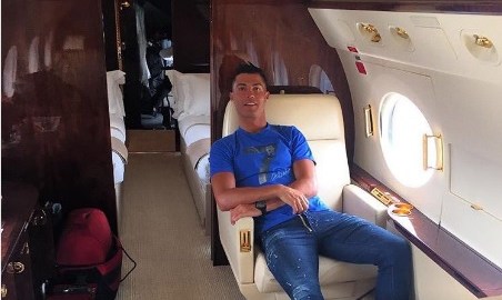 Avión de Cristiano Ronaldo