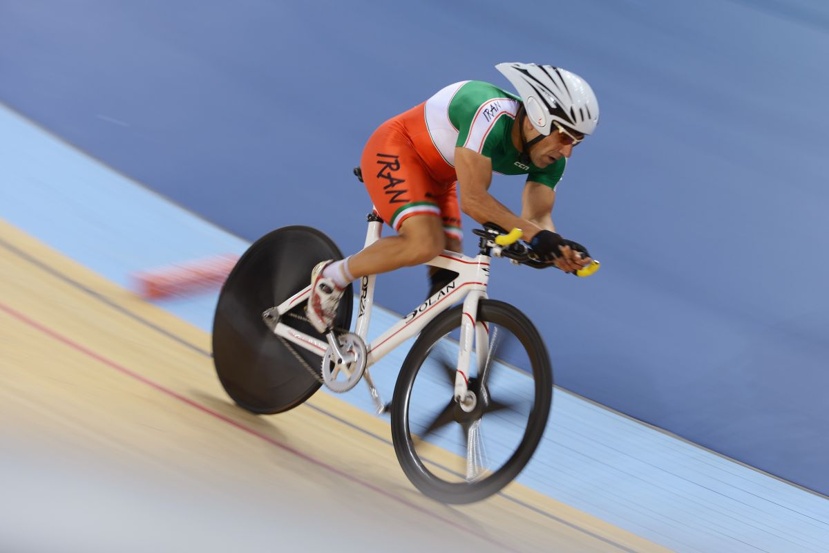 Bahman Golbarnezhad en los Juegos Paralímpicos de Londres 2012.