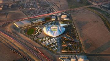 El estadio Al Wakrah en Catar es una de las sedes principales del Mundial 2022.