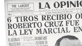 En sus primeras etapas, así lucían los ejemplares de La Opinión.