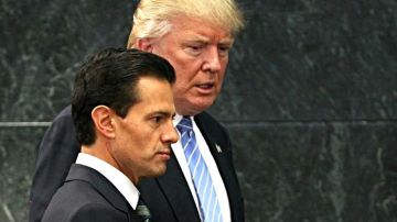 Peña y Trump