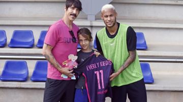 Anthony Kiedos y Neymar