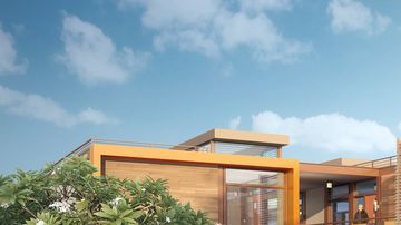 El complejo proyectado, de 16 viviendas construidas con contenedores, acogerá a veteranos de guerra sin hogar.