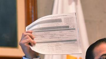 Javier Duarte, gobernador con licencia de Veracruz.