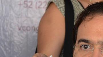 Javier Duarte, gobernador con licencia de Veracruz.