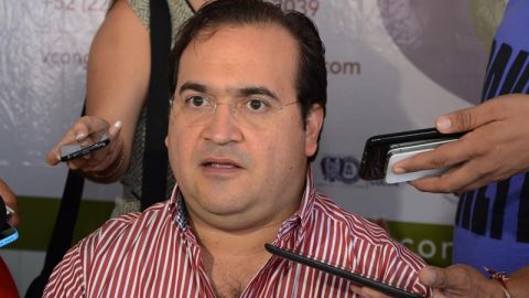 Javier Duarte, gobernador con licencia de Veracruz.