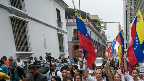 Crisis política en Venezuela.