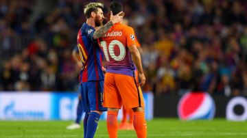 Lionel Messi y Sergio Aguero