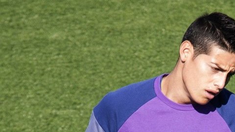 James Rodríguez se une al hospital en el que se ha convertido el Real Madrid.