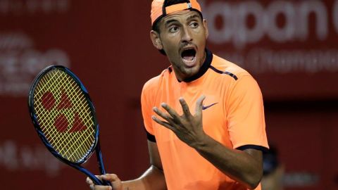 El australiano Nick Kyrgios enfrenta las consecuencias de su comportamiento.