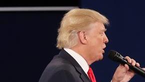 Una escena del segundo debate presidencial, uno de los más acalorados de la historia de Estados Unidos. El tercero y último será en Las Vegas el próximo miércoles 19 de octubre