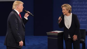 Una escena del segundo debate presidencial, uno de los más acalorados de la historia de Estados Unidos. El tercero y último será en Las Vegas el próximo miércoles 19 de octubre